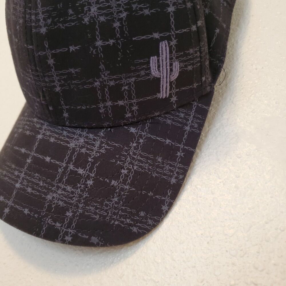 Cactus Ropes AFlex Hat Barbwire Cap‎ Front Back Cactus Embroidered Mens One Size